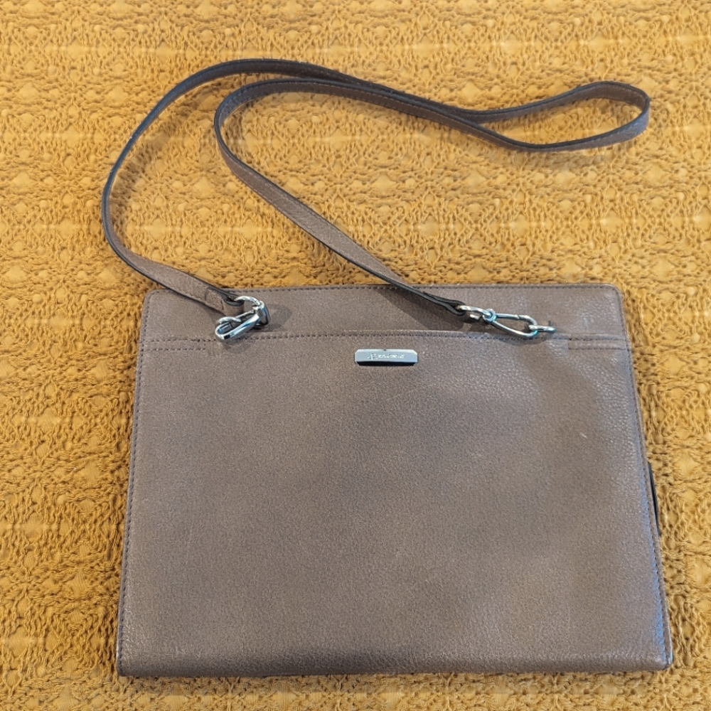 B. Makowsky 11" iPad holder/purse with crossbody strap